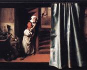 尼古拉斯 玛斯 : Eavesdropper with a Scolding Woman